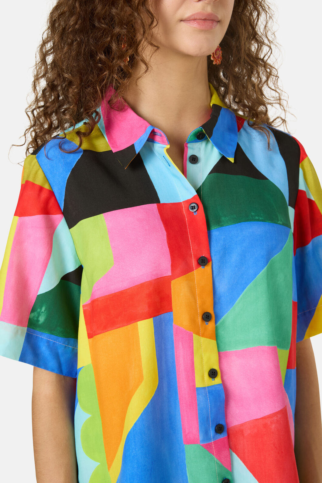 Gorman - Abstract Symphony Oversized Shirt - print