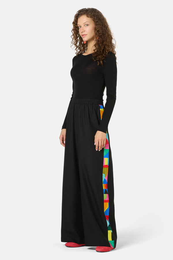 Gorman - Abstract Symphony Relaxed Pant - black