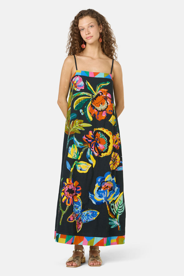 Gorman - Floral Symphony Embroidered Dress - print