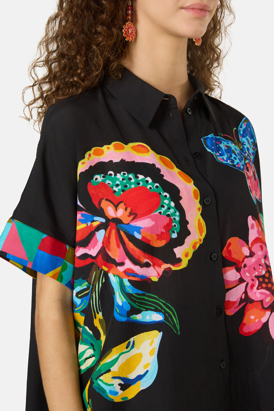 Gorman - Floral Symphony Scarf Shirt - print