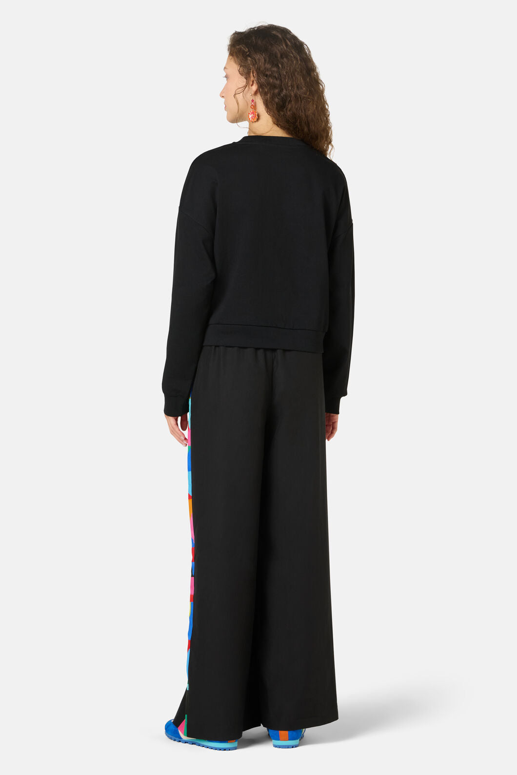 Gorman - Floral Symphony Emb Sweater - black
