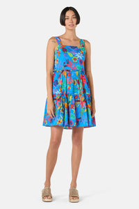 Gorman - Papaya Palm Holiday Dress - print