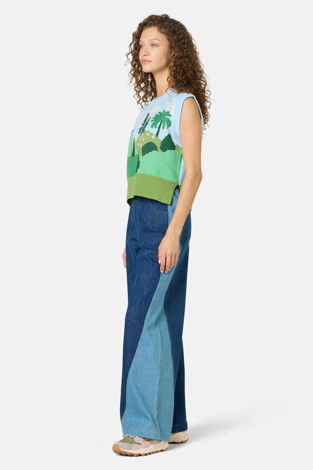 Gorman - Royal Garden Knit Vest - multi