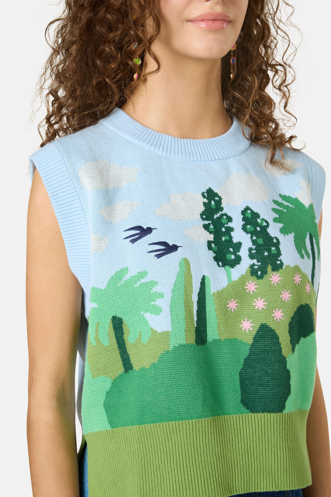 Gorman - Royal Garden Knit Vest - multi