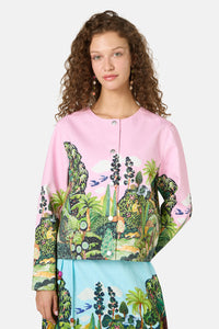 Gorman - RoyalGardenRversibleShellJckt - print