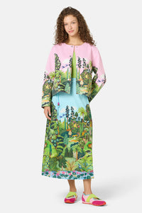 Gorman - RoyalGardenRversibleShellJckt - print