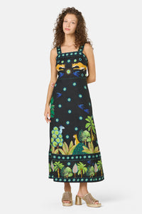 Gorman - Royal Garden Long Dress - print