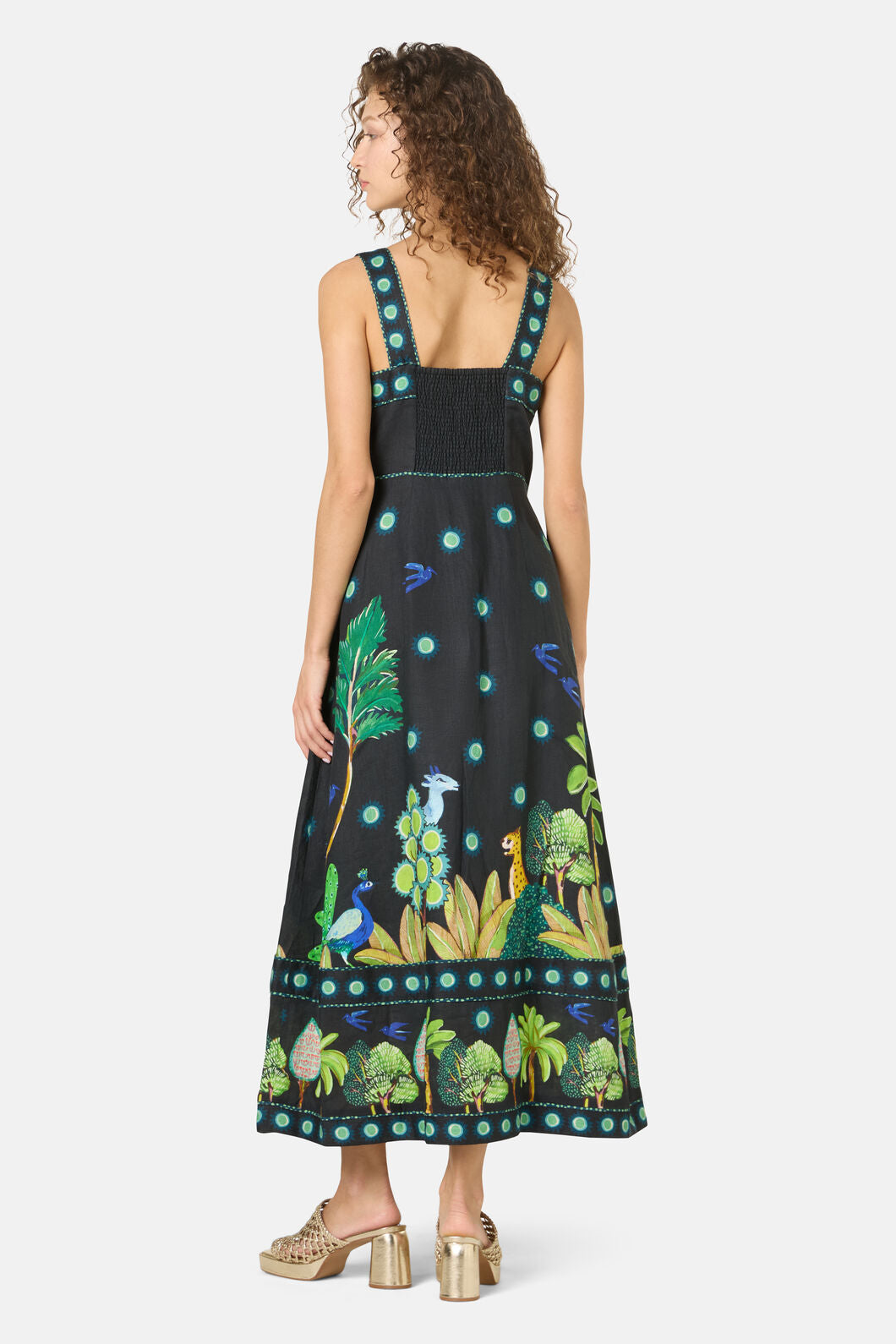 Gorman - Royal Garden Long Dress - print