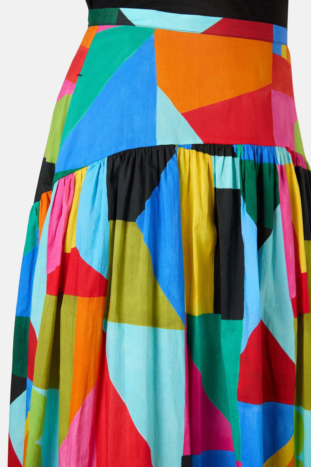Gorman - Abstract Symphony Midi Skirt - print