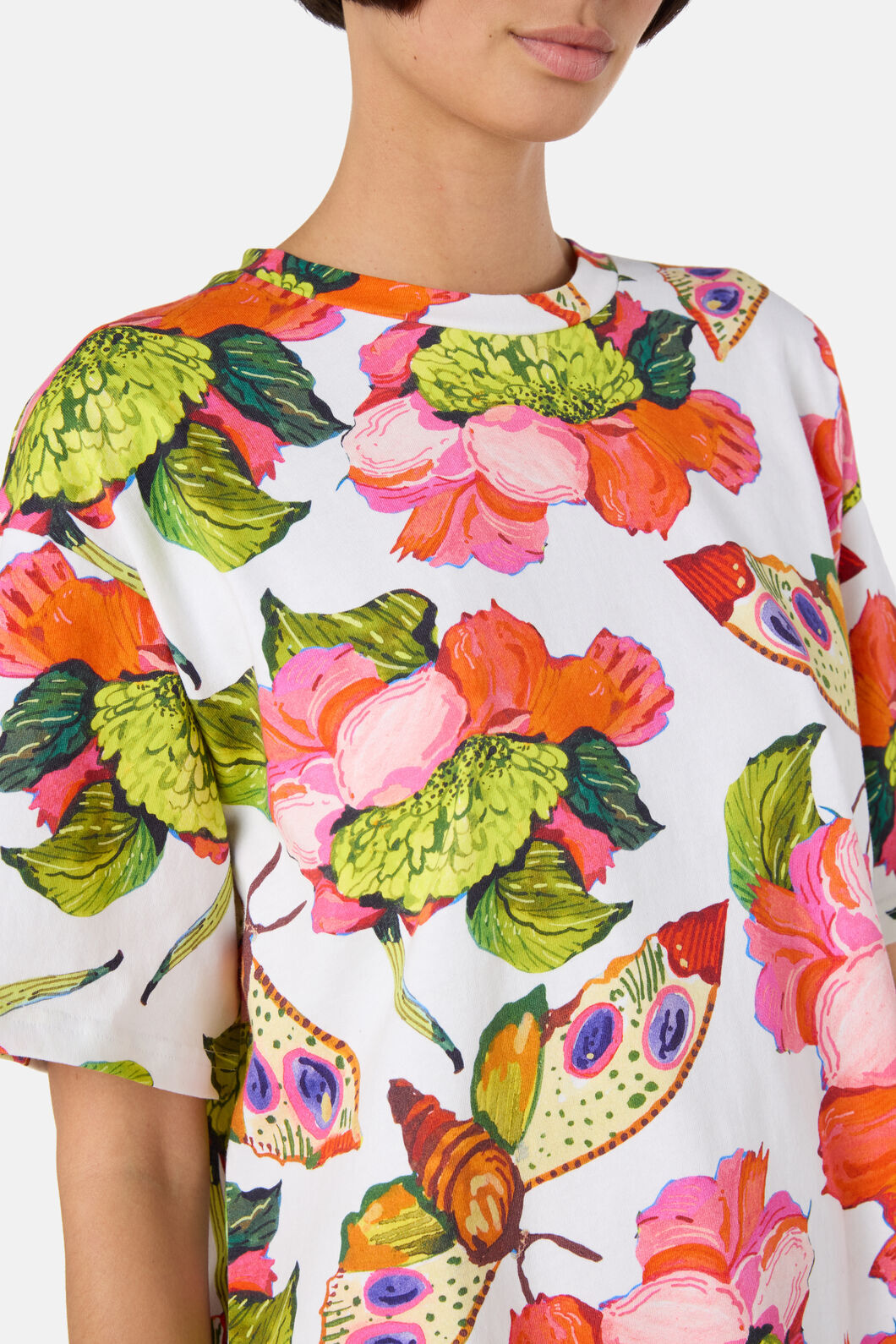 Gorman - Elara Yardage Oversized Tee - print