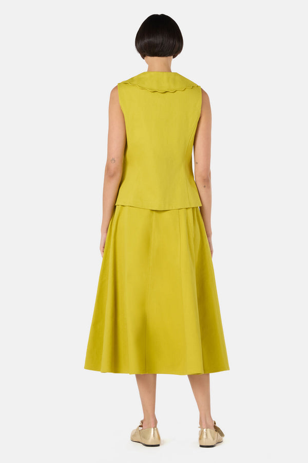 Gorman - Olive Garden Denim Top - olive