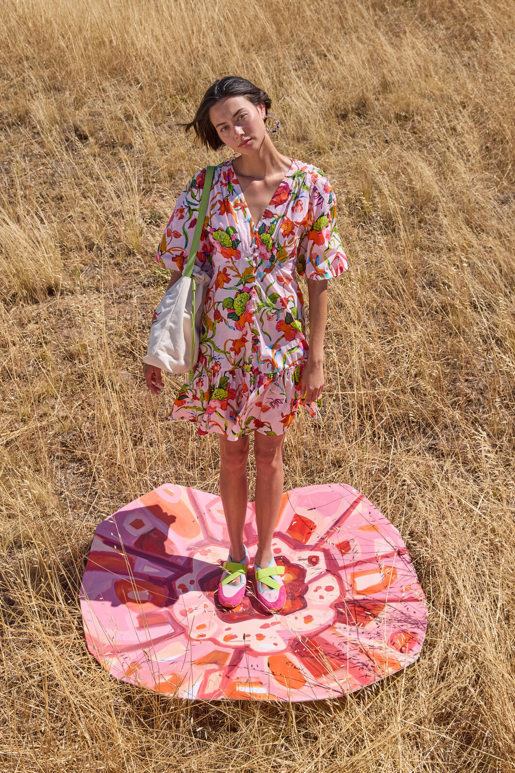 Gorman - Elara Print Smock Dress - print