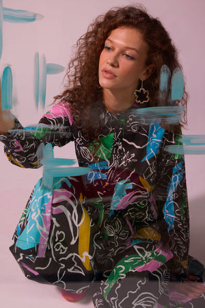 Gorman - Linework Cotton Shirt - print