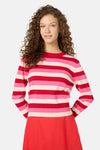 Gorman - Montage Stripe Cotton Jumper - stripe