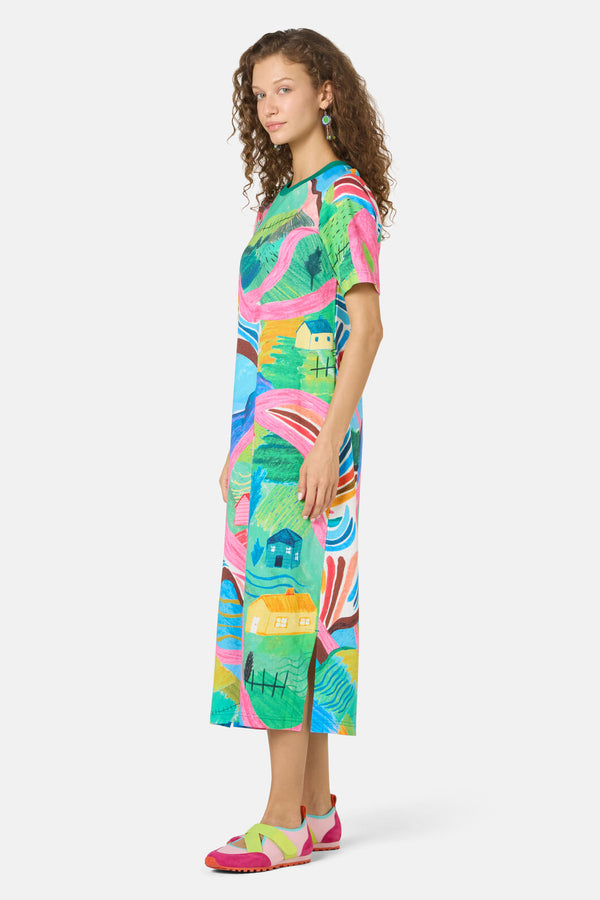 Gorman - Mountain Magic Jersey Dress - print