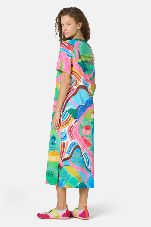 Gorman - Mountain Magic Jersey Dress - print