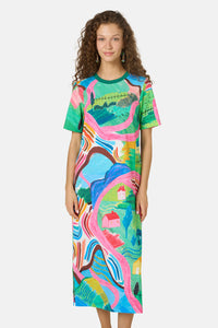 Gorman - Mountain Magic Jersey Dress - print