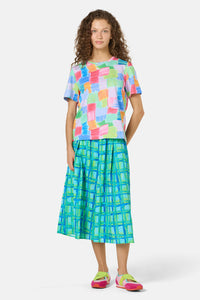 Gorman - Mountain Check Classic Tee - print