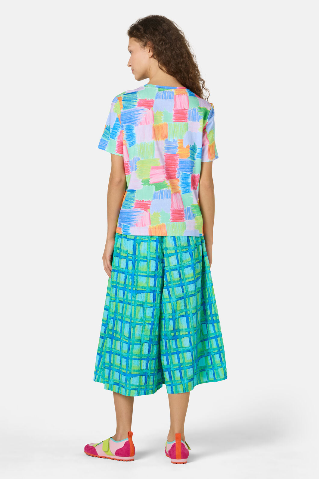 Gorman - Mountain Check Classic Tee - print