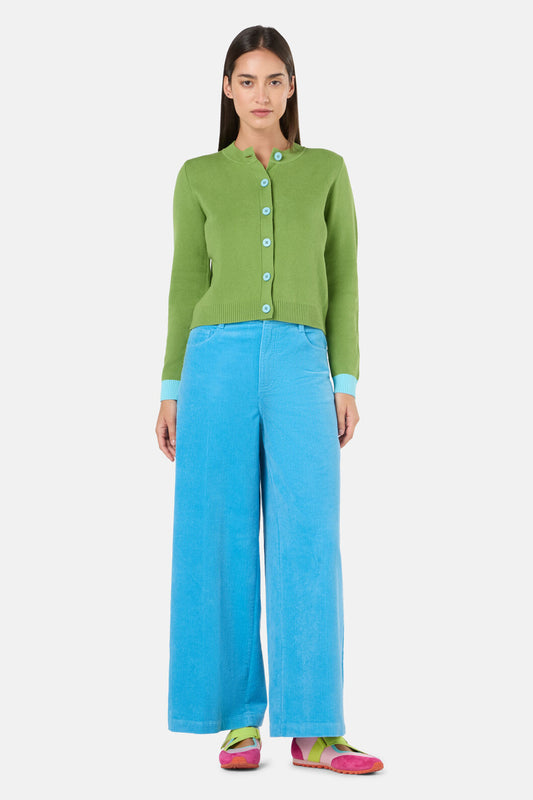 Gorman - Limewire Cotton Cardigan - lime