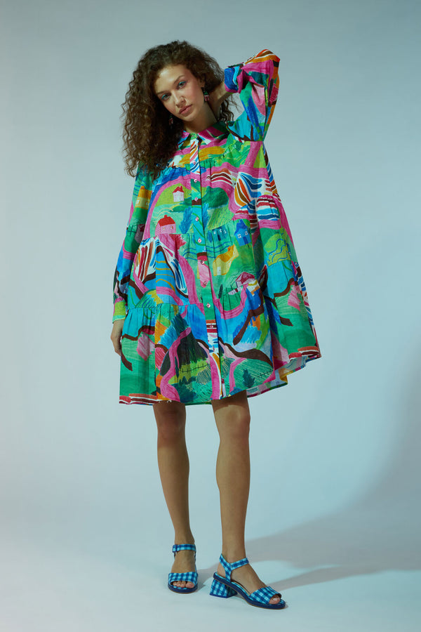 Gorman - Mountain Magic Shirt Dress - print