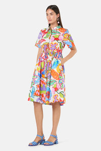Gorman - Paisley Parade Shirt Dress - white