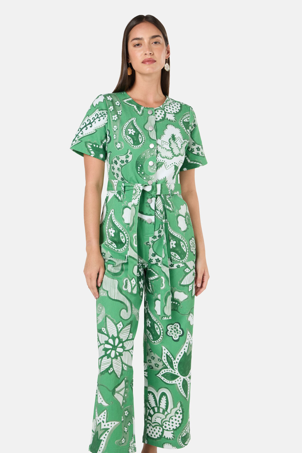Gorman - Paisley Parade Boiler Suit - green