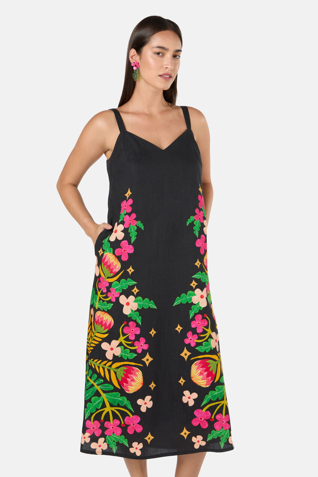 Gorman - Metamorphosis Slip Dress - black