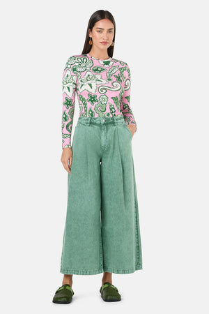 Gorman - Kara Denim Skort - green