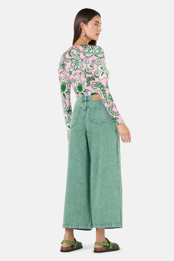 Gorman - Kara Denim Skort - green