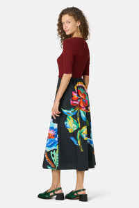 Gorman - Allegra Scooped Neck Knit Top - plum