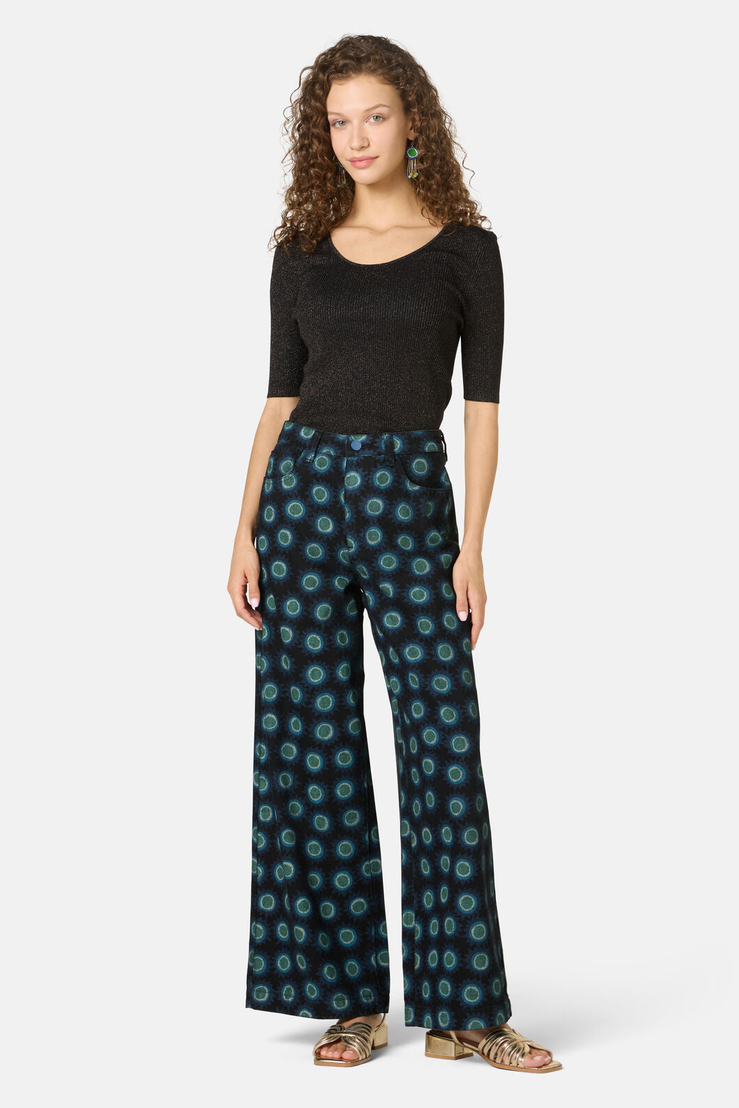 Gorman - Ballet Rib Knit Top - black