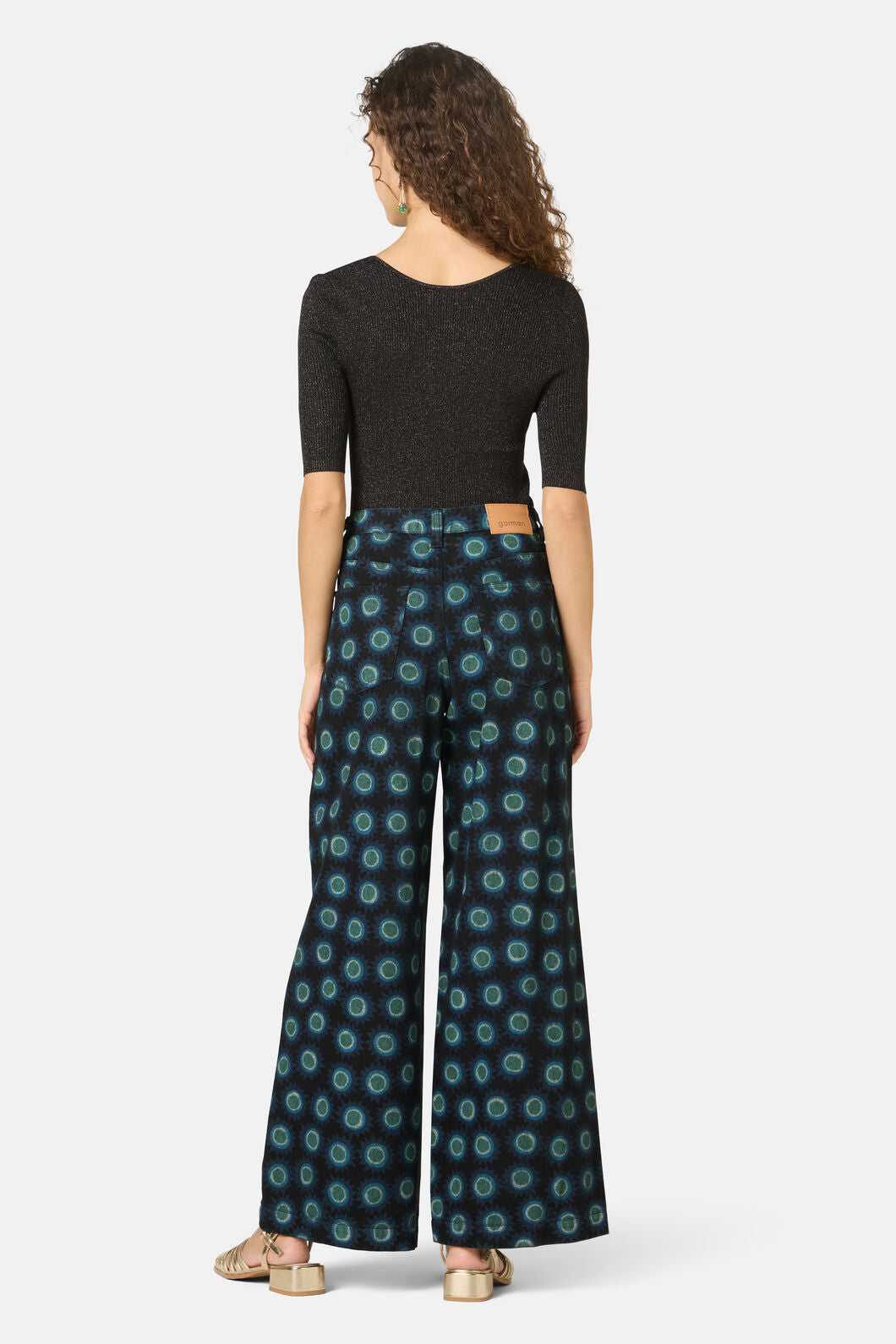 Gorman - Ballet Rib Knit Top - black