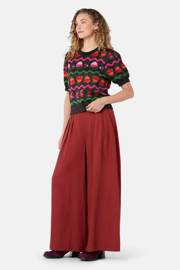 Gorman - Pretty Protea Knit Top - multi