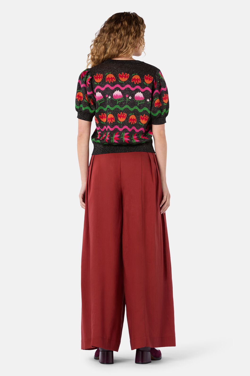 Gorman - Pretty Protea Knit Top - multi