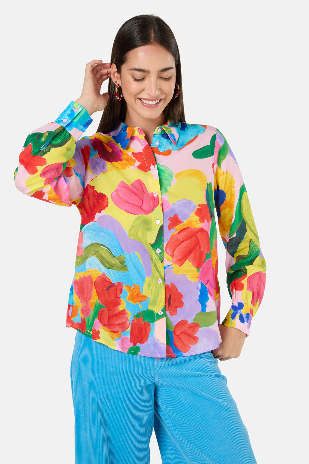 Gorman - Expressionist Print Shirt - print
