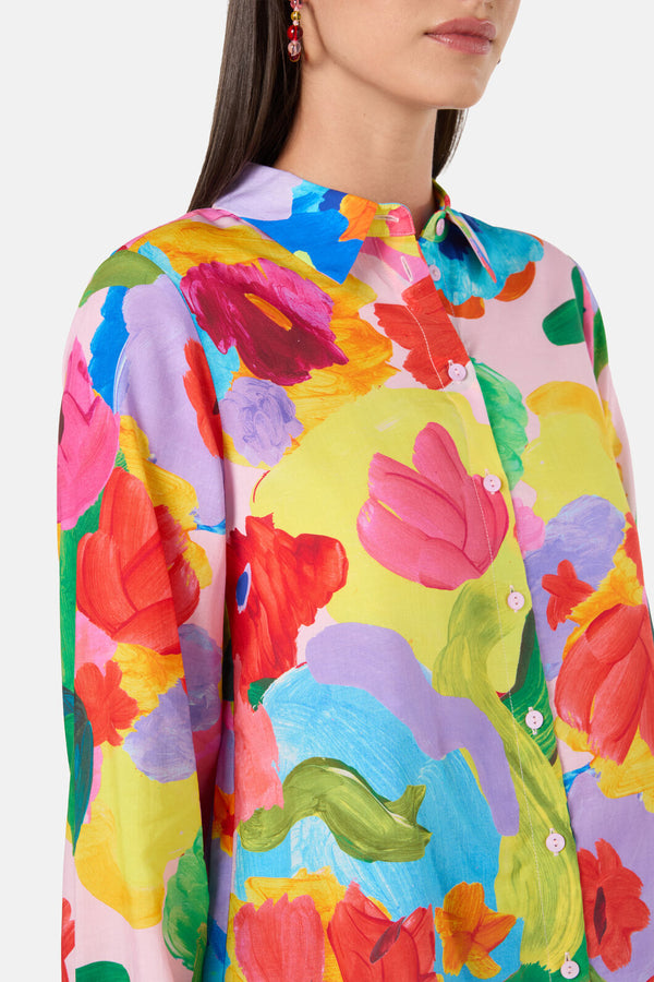 Gorman - Expressionist Print Shirt - print