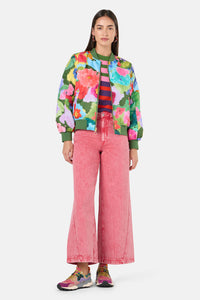 Gorman - Expressionist Reversible Bomber - olive