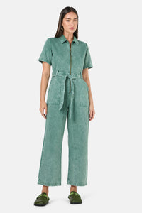 Gorman - Marylou Denim Pantsuit - green