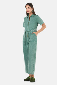 Gorman - Marylou Denim Pantsuit - green