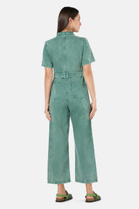 Gorman - Marylou Denim Pantsuit - green