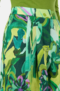 Gorman - Abstract Flower Linen Pant - print
