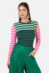 Gorman - Linea Stripe Knit Top - stripe