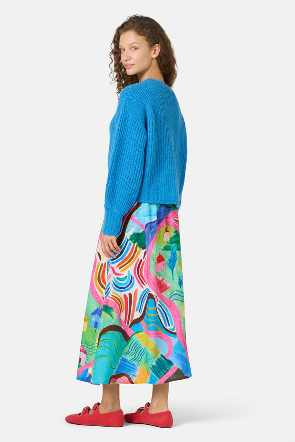 Gorman - Lucia Merino Jumper - blue
