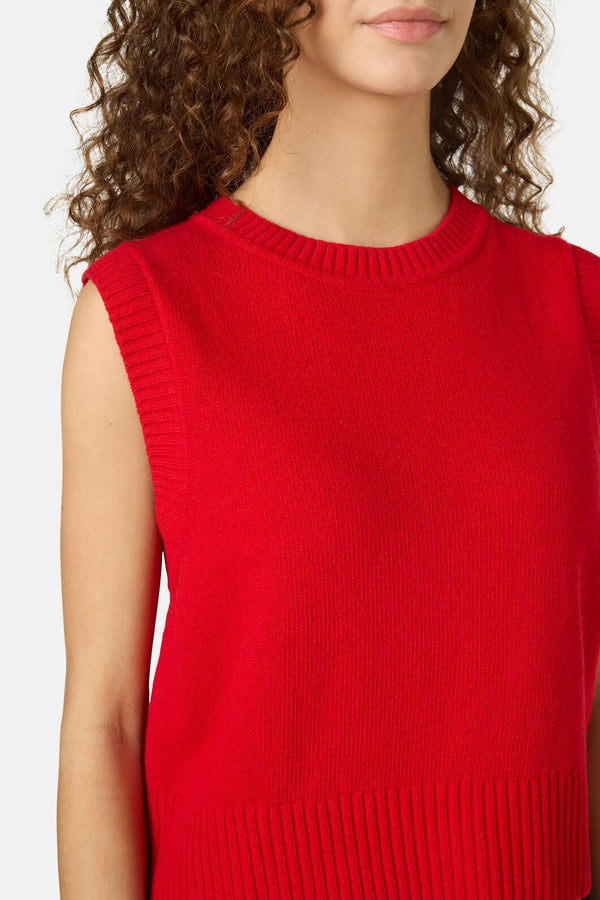 Gorman - Roberta Merino Vest - red