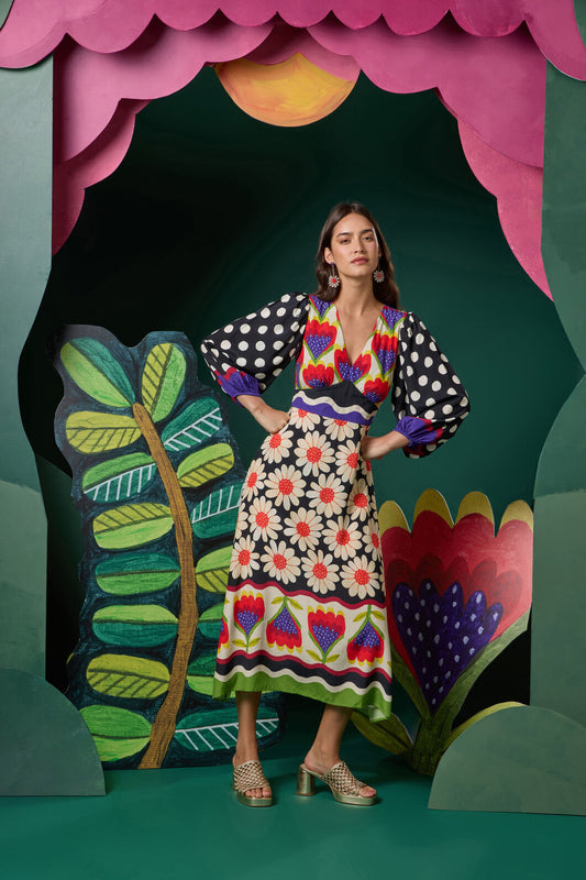 Gorman - Blooming Daisy Print LongDress - print