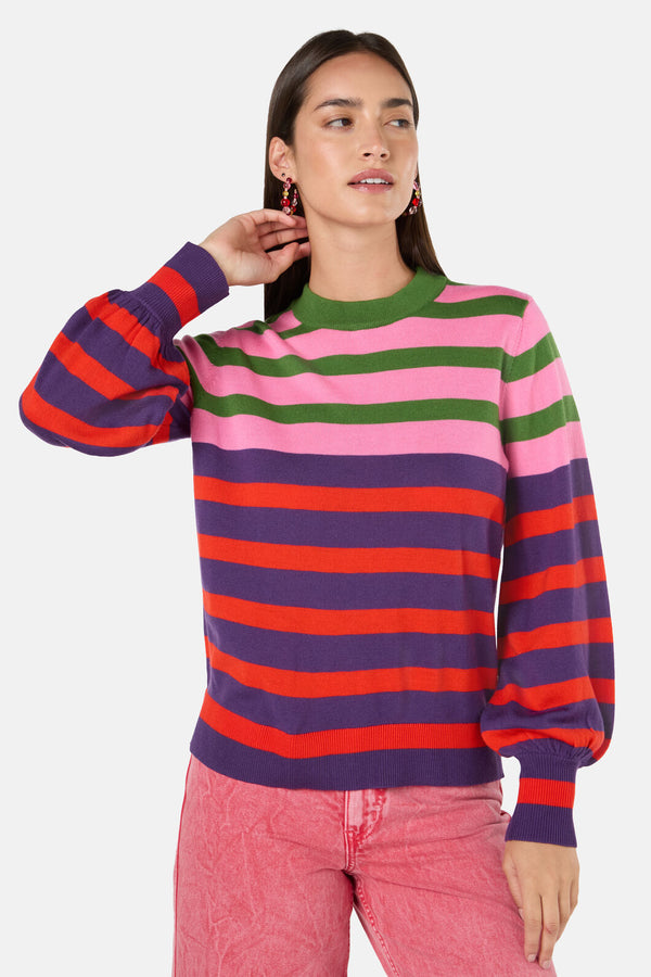 Gorman - Garden Bed Stripe Jumper - stripe