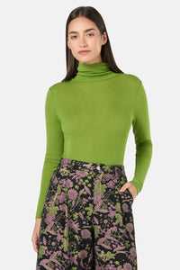 Gorman - Merino Polo Top - green