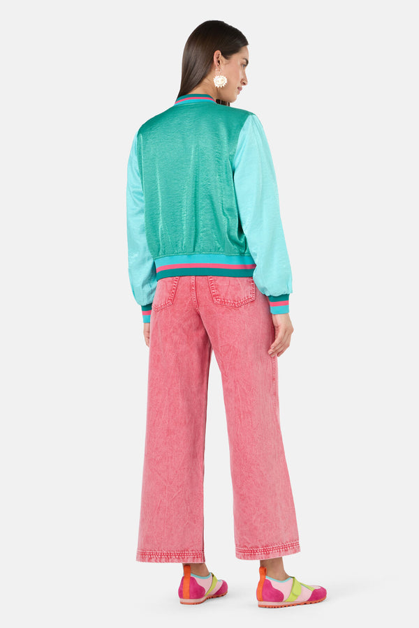 Gorman - Whimsical Embroidered Bomber - multi