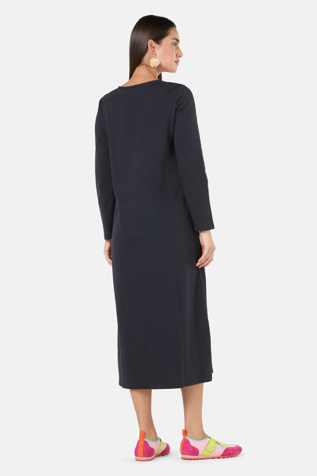 Gorman - Whimscial Blooms Jersey Dress - black